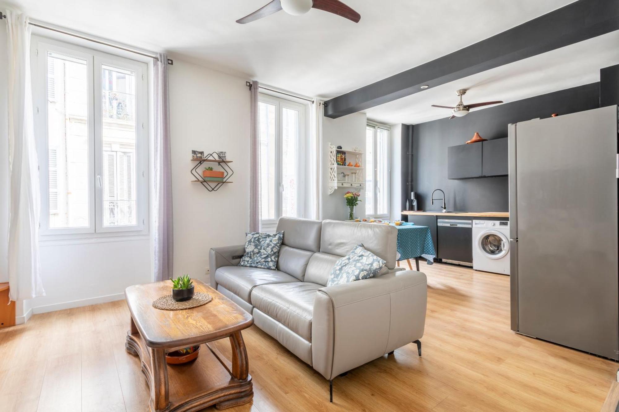 T3 Cosy A Marseille, Proche Vieux-Port Et Gare Apartment Екстериор снимка