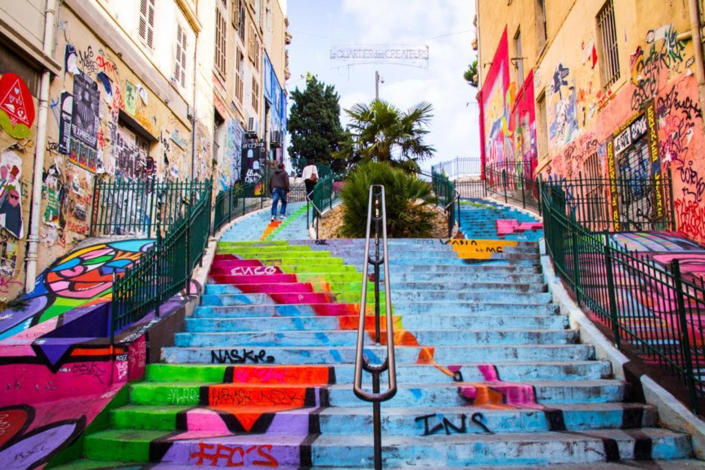 T3 Cosy A Marseille, Proche Vieux-Port Et Gare Apartment Екстериор снимка